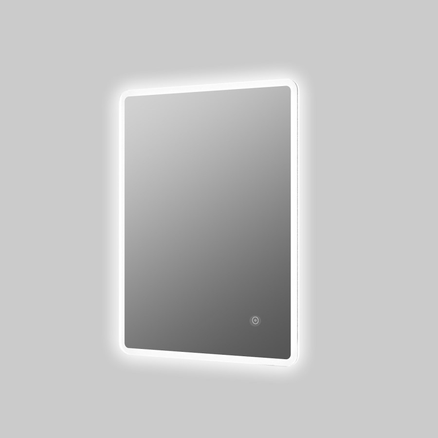GRADE A1 - Ariel 1200 x 600mm Illuminated LED Bathroom Mirror with Demister & Shaver Socket