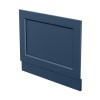 Ashbourne 800mm Wooden End Bath Panel - Indigo Blue