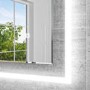 Rectangular LED Bathroom Mirror with Demister 500 x 700mm -Izar  