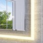 Rectangular LED Bathroom Mirror with Demister 500 x 700mm -Izar  