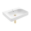GRADE A1 - Square Wall Hung Basin 600mm - Andros