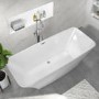 Freestanding Double Ended Solid Surface Bath 1700 x 750mm - Marino
