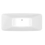 Freestanding Double Ended Solid Surface Bath 1700 x 750mm - Marino