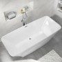 Freestanding Double Ended Solid Surface Bath 1800 x 800mm - Marino