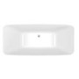 Freestanding Double Ended Solid Surface Bath 1800 x 800mm - Marino