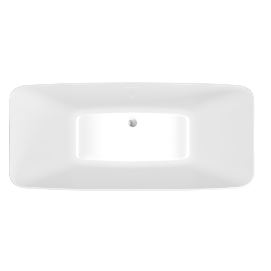 Freestanding Double Ended Solid Surface Bath 1800 x 800mm - Marino