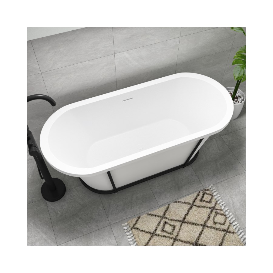 Freestanding Double Ended Bath 1630 x 720mm - Garda