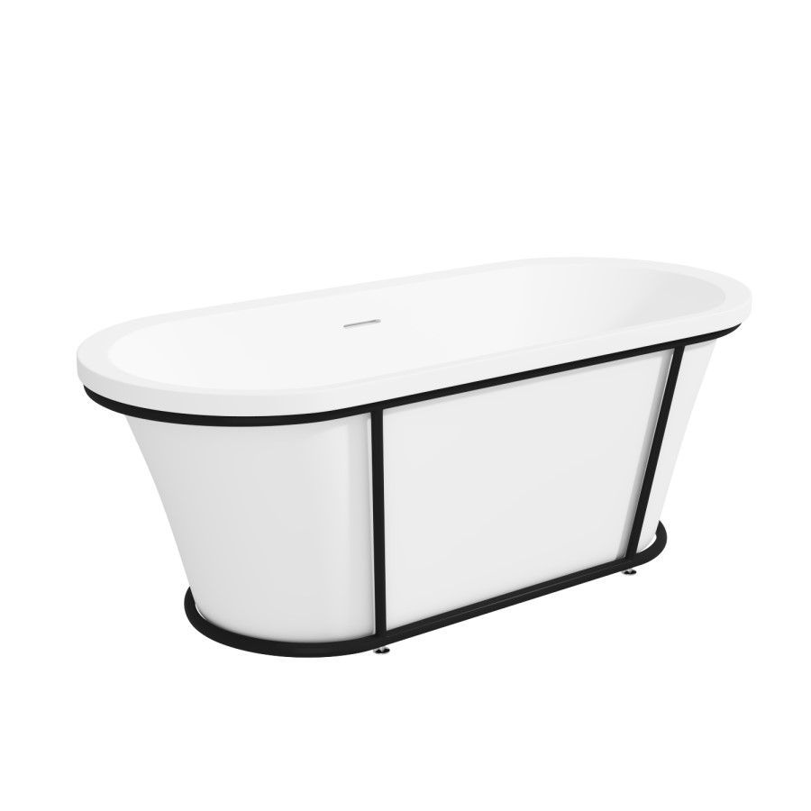 Freestanding Double Ended Bath 1630 x 720mm - Garda