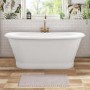GRADE A1 - Freestanding Double Ended Roll Top Bath 1690 x 800mm - Helmsley