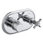 ONLY OPENED - Chrome Concealed Thermostatic Shower Valve 1 Outlet - Camden