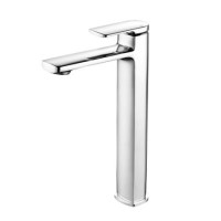 Tall Chrome Mono Basin Mixer Tap - Meko Tall Chrome Mono Basin Mixer Tap - Meko