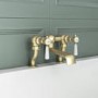 Gold Bath Mixer Tap - Helston