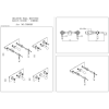 GRADE A1 - Black Wall Mounted Basin Mixer Tap - Helston