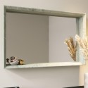 BeBa_27808 Rectangular Concrete Effect Bathroom Mirror 700 x 450mm - Arragon