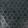 Teal and Gold Trellis Wallpaper - Contour Antibac