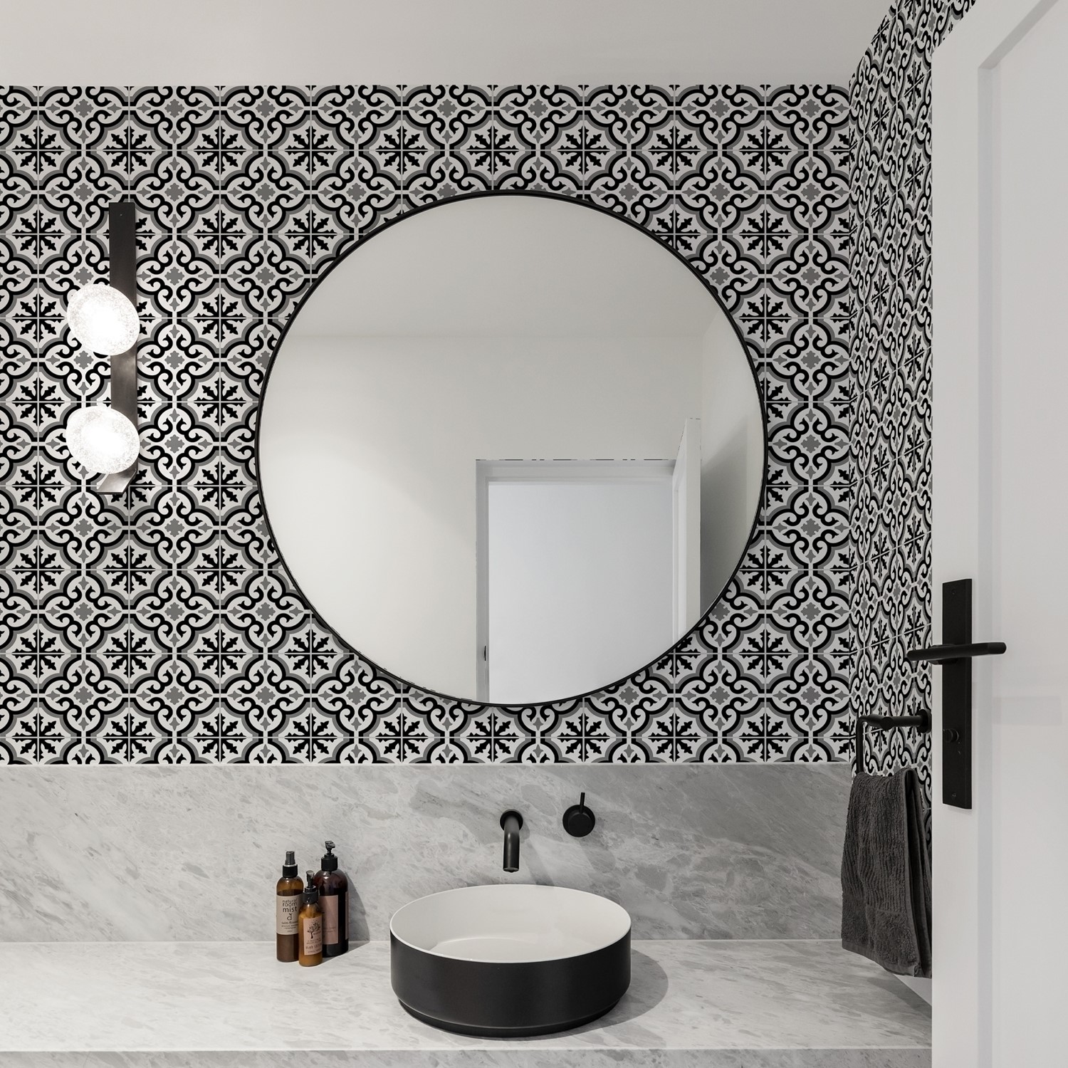 44 Bathroom Wallpaper Ideas That Will Inspire You to be Bold  Wallpaper  for Bathrooms