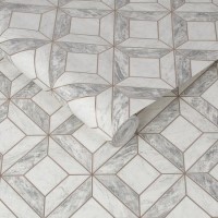 Rose Gold Marble Geometric Wallpaper - Contour Rose Gold Marble Geometric Wallpaper - Contour