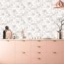 Grey Carrara Marble Wallpaper - Contour