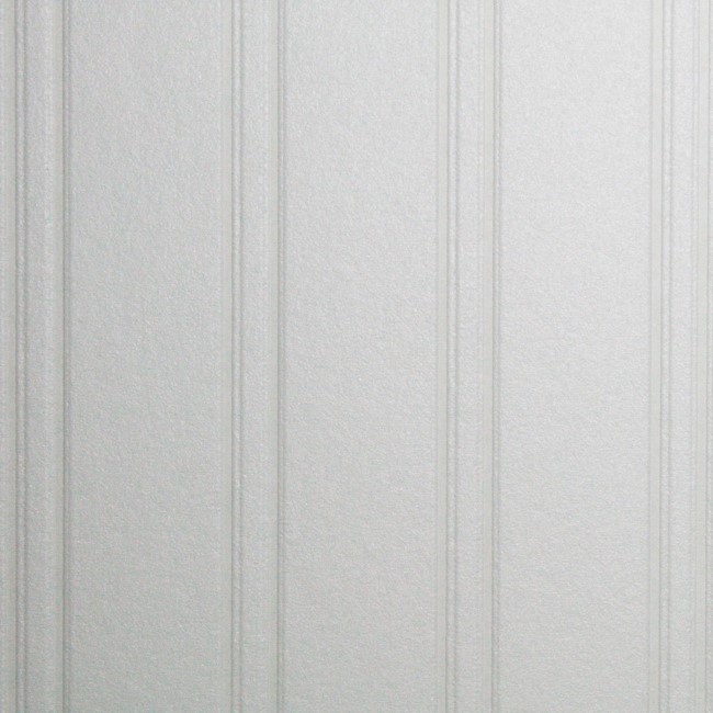 White Beadboard Superfresco Paintable Wallpaper