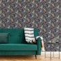 Grey Floral Wallpaper - Easy Superfresco