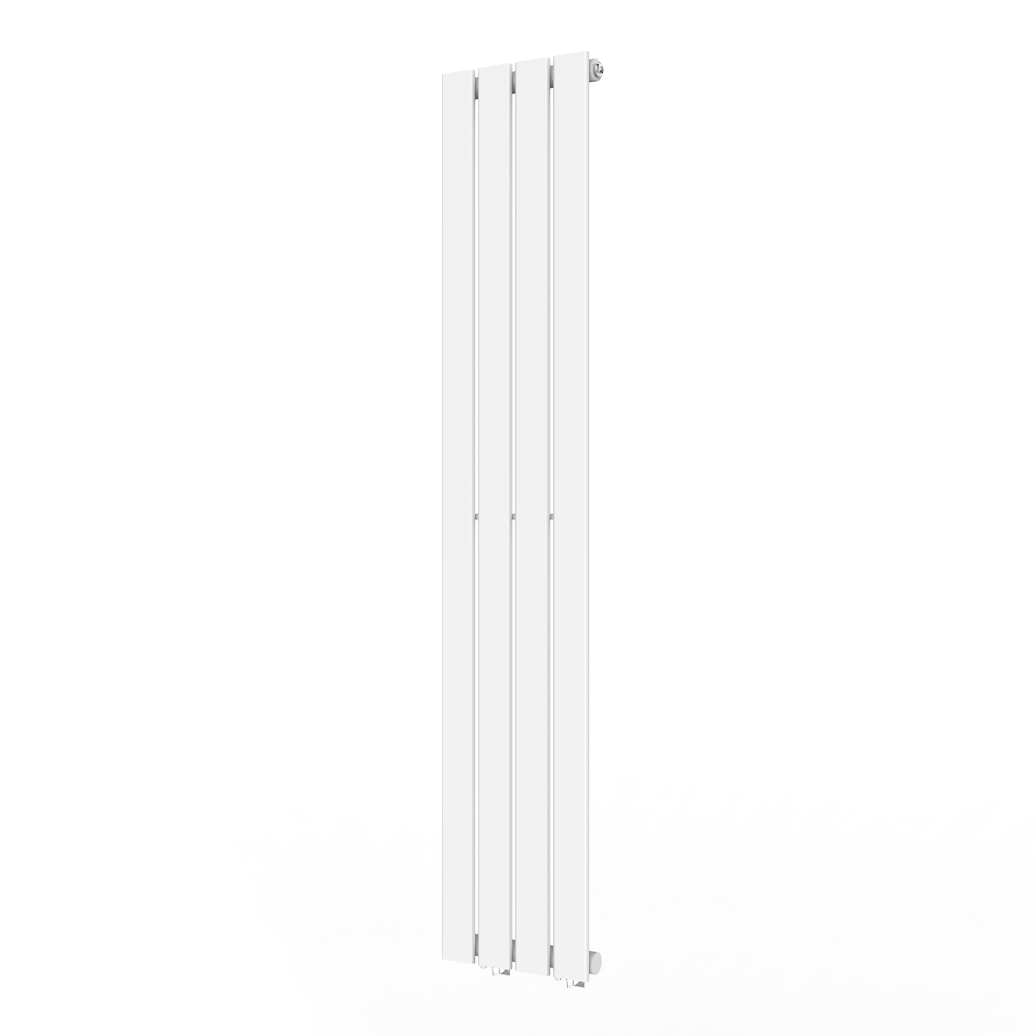 White Single Panel Radiator White Vertical Single Panel Radiator 1600 x 300mm - Mojave - Better ...