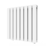GRADE A1 - White Horizontal Double Panel Radiator 600 x 608mm - Mojave