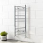 Chrome Heated Towel Rail Radiator 1200 x 500mm - Sahara