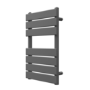 GRADE A1 - Anthracite Heated Towel Rail Radiator 650 x 400mm - Tundra