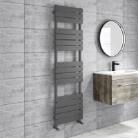 Anthracite Towel Radiator 1600 x 450mm - Tundra