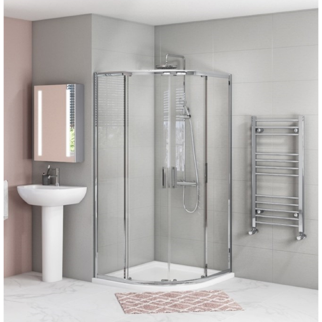 GRADE A1 - 800 Quadrant Shower Enclosure- Carina