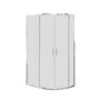 900 x 760mm Right Hand Offset Quadrant Shower Enclosure Suite with Toilet & Basin - Carina