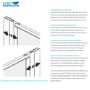 Chrome 6mm Glass Sliding Shower Door 1650-1690mm - Carina