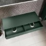 GRADE A1 - 1200mm Green Wall Hung Countertop Basin Shelf - Lugo