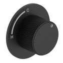 BeBa_28233 Black Single Outlet Shower Valve Zanda
