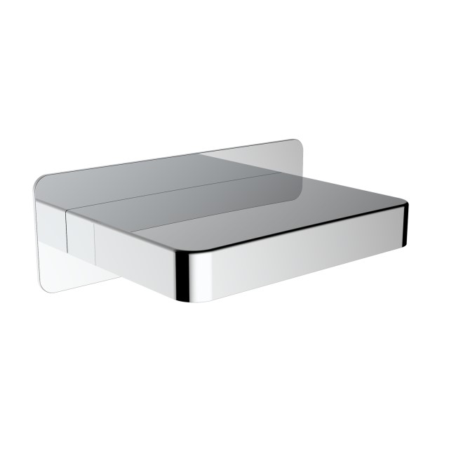 GRADE A1 - Chrome Wall Mounted Bath Mixer Tap - Zanda