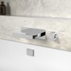 GRADE A1 - Chrome Wall Mounted Bath Mixer Tap - Zanda