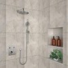 GRADE A1 - Chrome Push Button 2 Function Shower - Vance