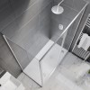 1400x900mm Stone Resin Rectangular Shower Tray&#160;- Pearl