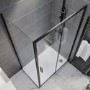 1000x760mm Stone Resin Rectangular Shower Tray - Pearl   
