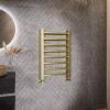 Brass Towel Radiator 800 x 500mm - Sonoran