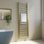 ONLY OPENED - Brass Towel Radiator 1600 x 500mm - Sonoran