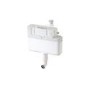 GRADE A2 - 1200mm Green Toilet and Sink Unit with Marble Worktop and Chrome Fittings - Coniston