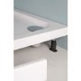 95mm High Riser Kit Pack for 760mm Width Shower Trays - White