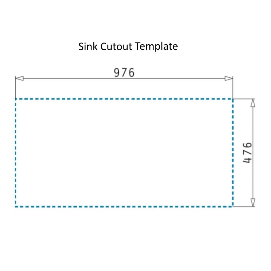 ONLY OPENED - 1.5 Bowl White Composite Kitchen Sink with Reversible Drainer - Essence Amelia