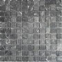 Thorus Black Wall/Floor Mosaic Tile