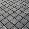 Thorus Black Wall/Floor Mosaic Tile