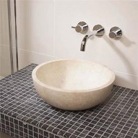 Classique Travertine Stone Basin