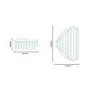 Medium Triangular Soap Basket