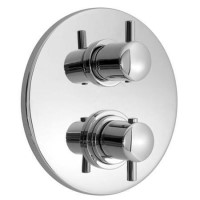 Circle Concealed Duo Shower Valve - Clearance
