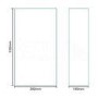 550mm Wall Hung Mirrored Cabinet - Stainless Steel Storage Unit